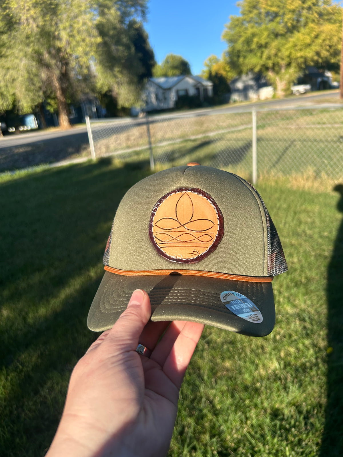 Boot Stitch Trucker hat