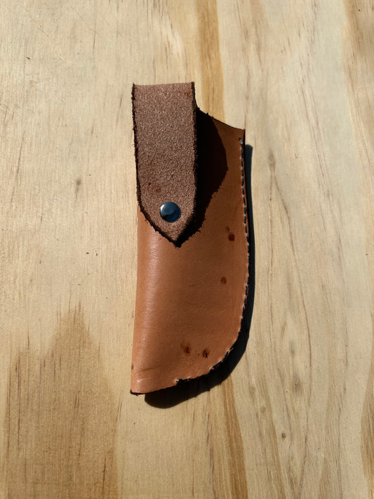 Basketstamp Fold-over sheath