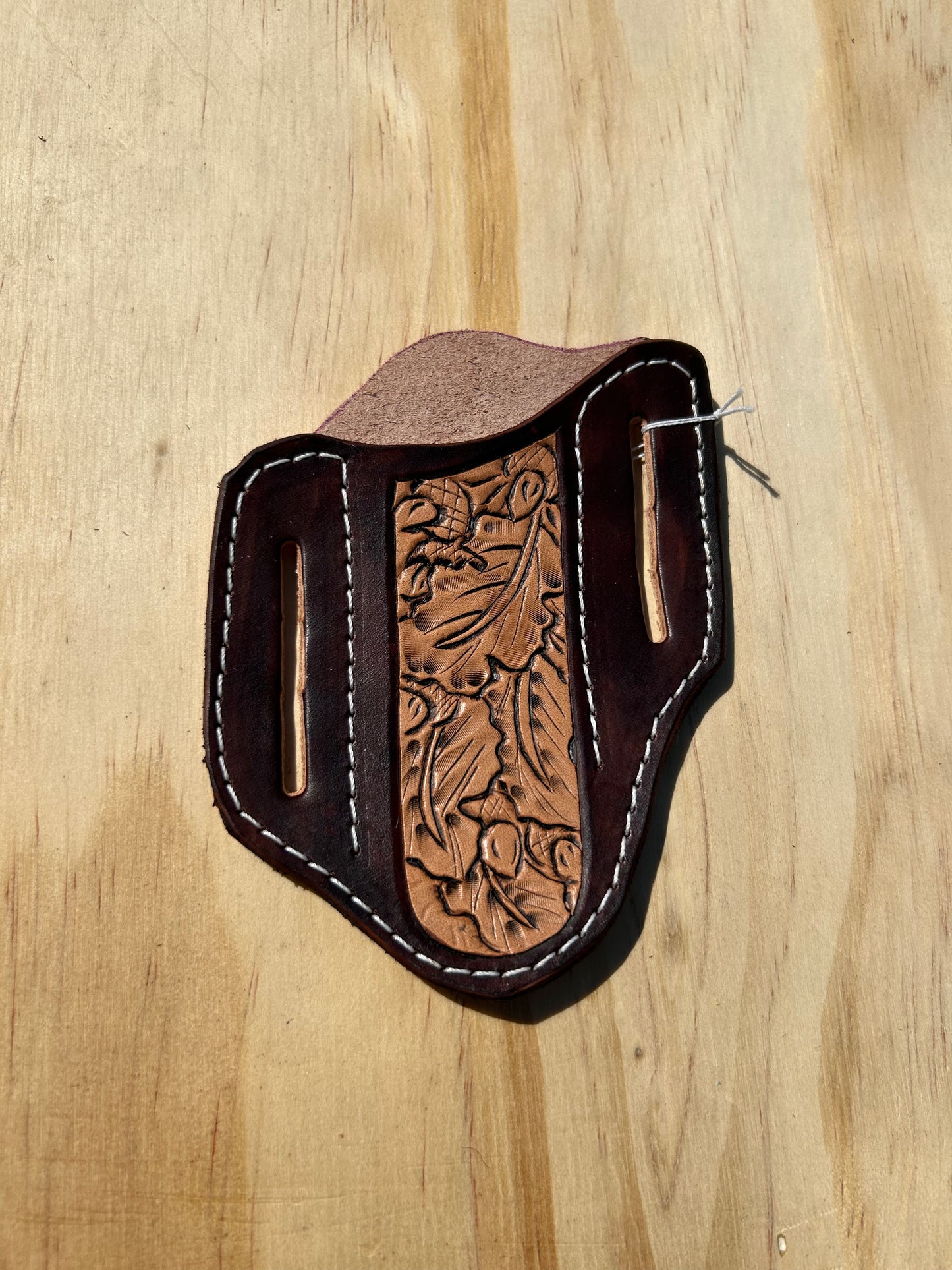 Dyed Floral large pancake sheath