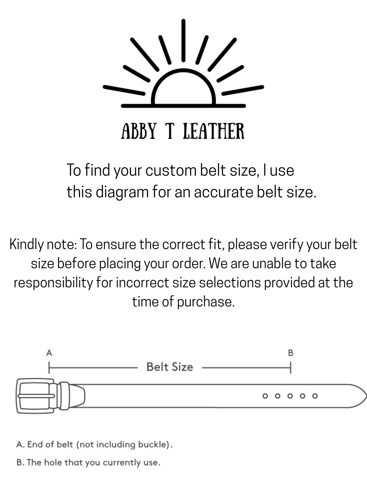 Custom Belt Deposit