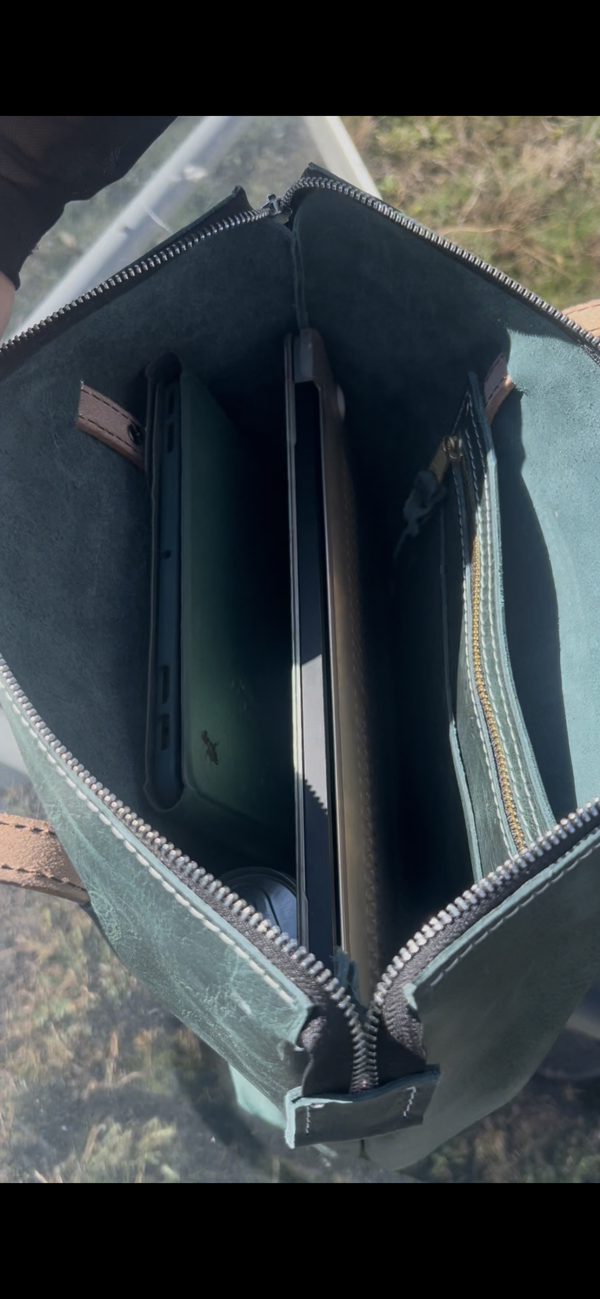 Custom Zippered Tote Bag