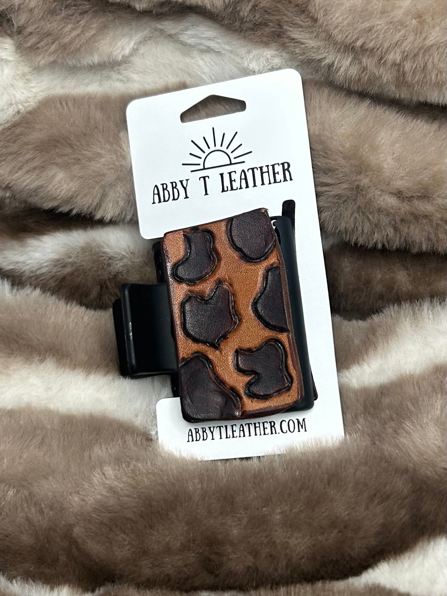 MINI Animal Print Hair Clip