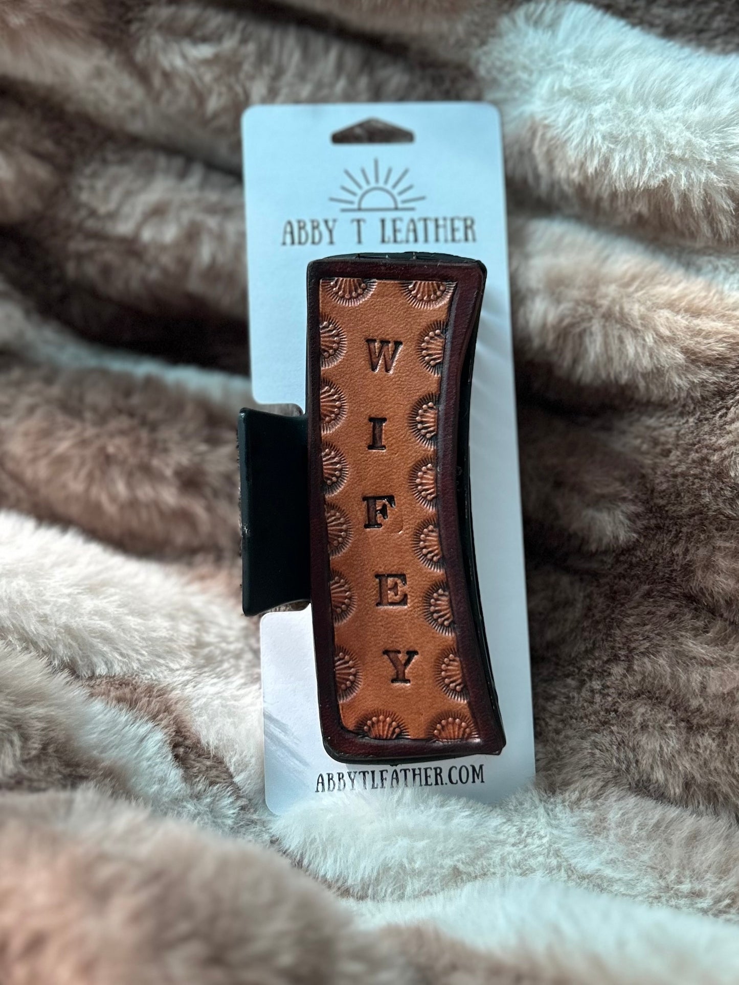 LARGE Wifey Hair Clip