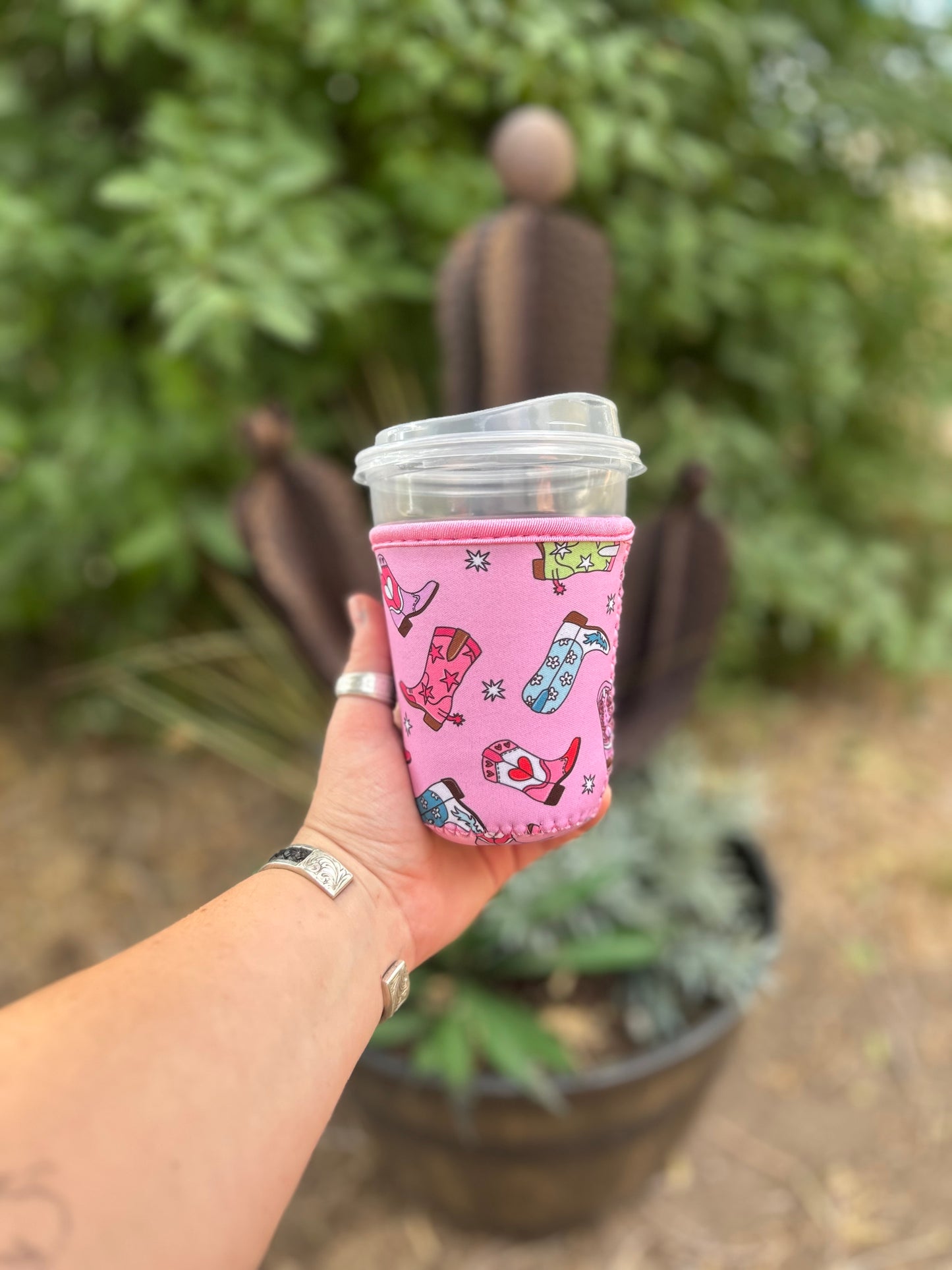 Small Cowgirl Boots Cup Sleeve