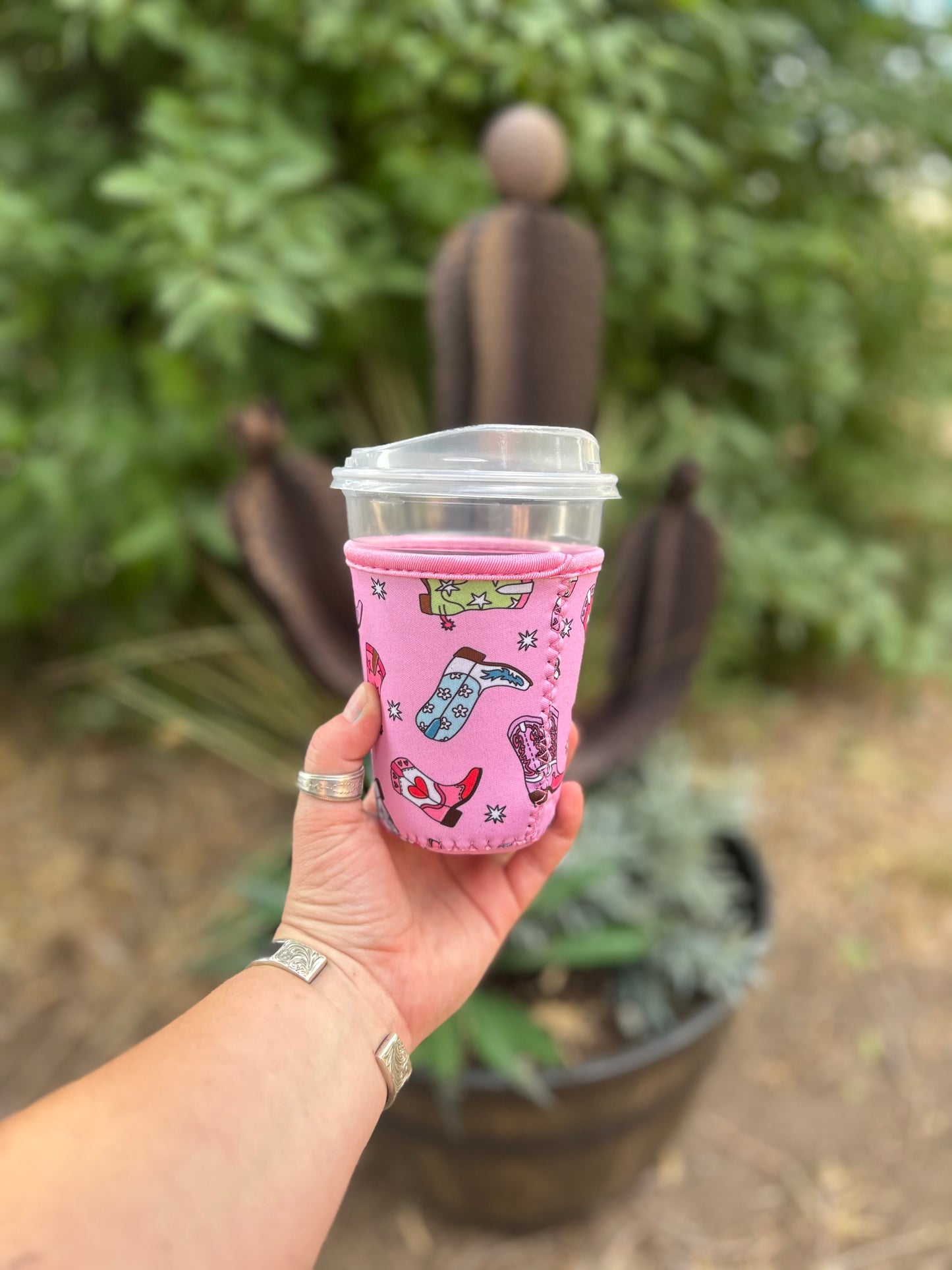 Small Cowgirl Boots Cup Sleeve