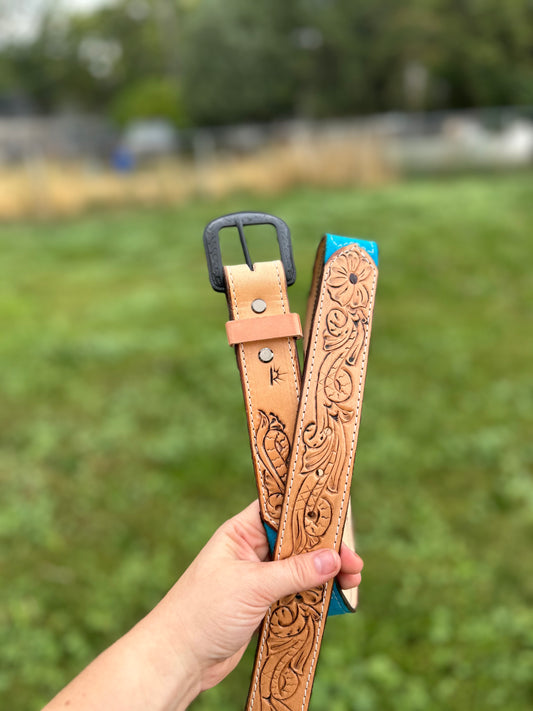 Turquoise Gunslinger Belt