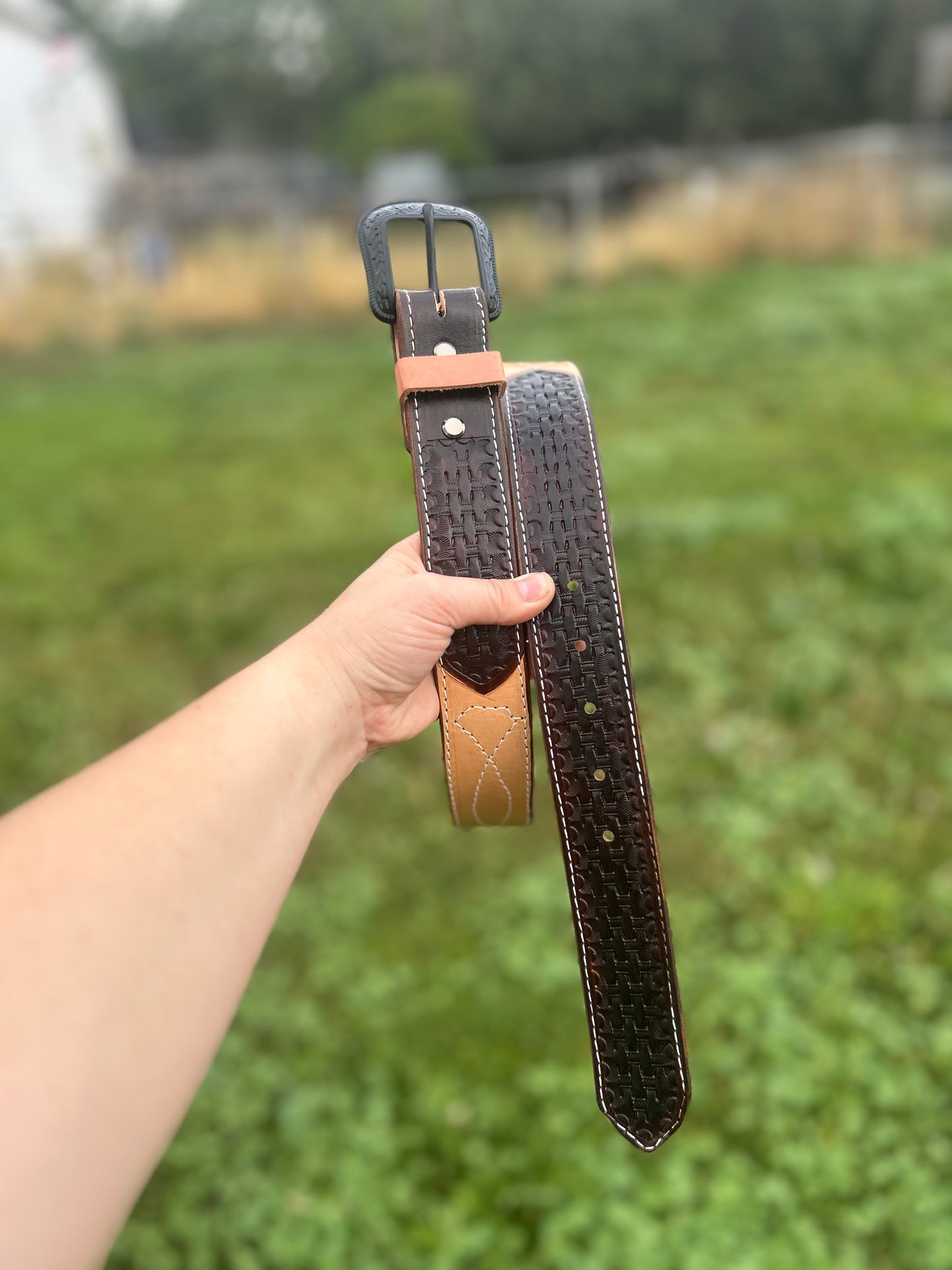 Two-Tone Gunslinger Belt