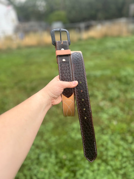 Two-Tone Gunslinger Belt