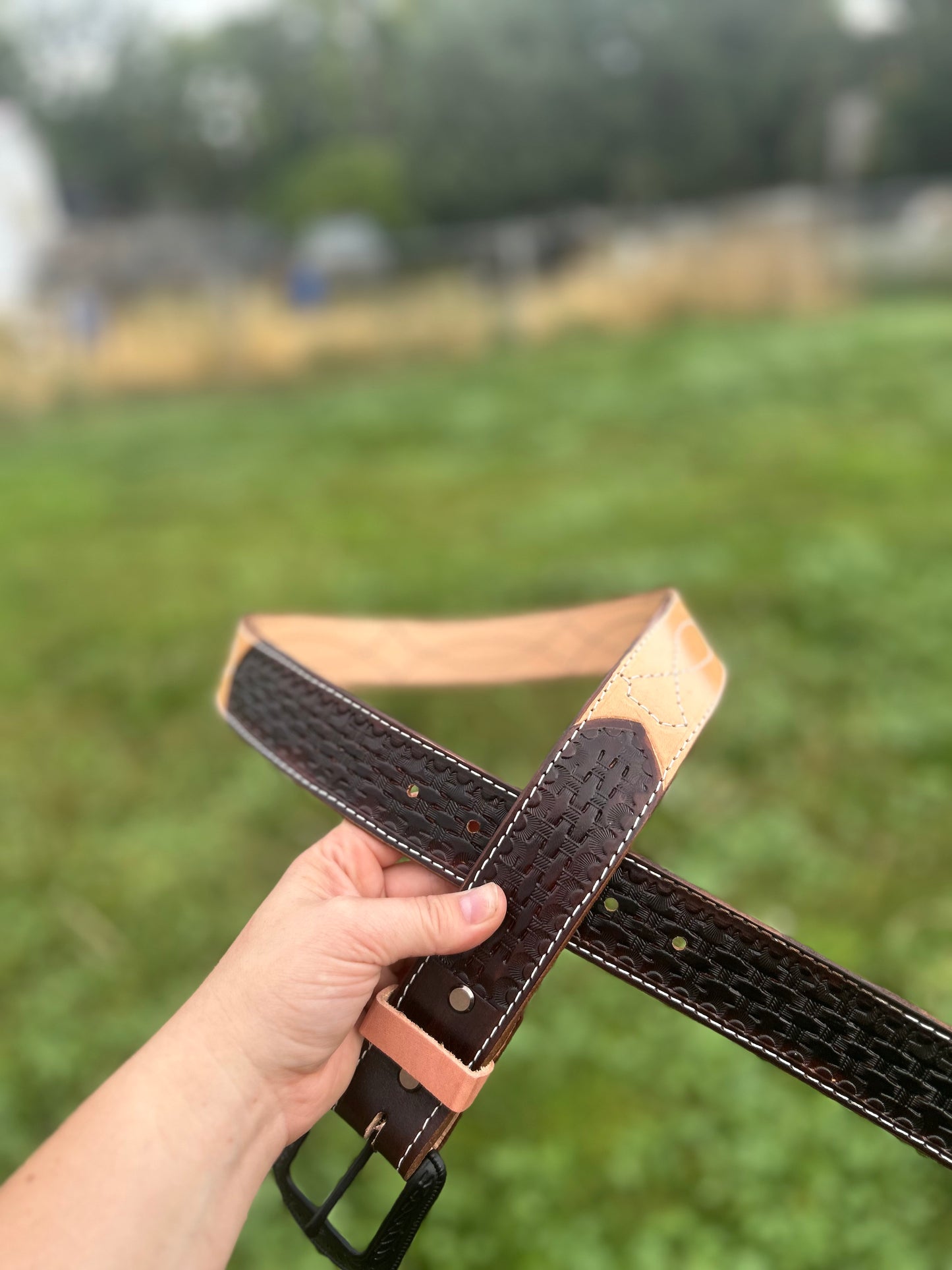 Two-Tone Gunslinger Belt