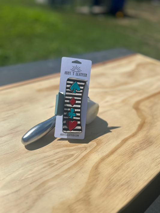 Suit of Cards Large Hair Clip