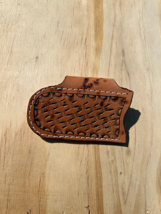 Basketstamped sideways knife