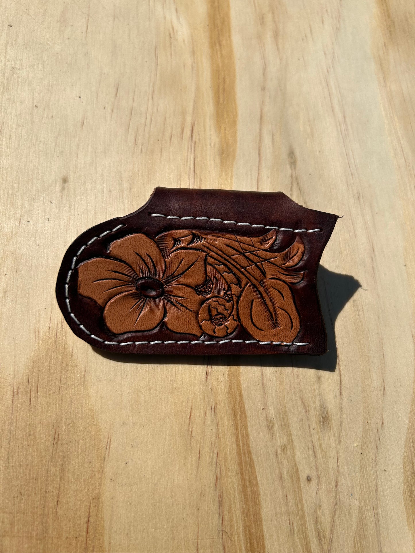 Floral Sideways Knife
