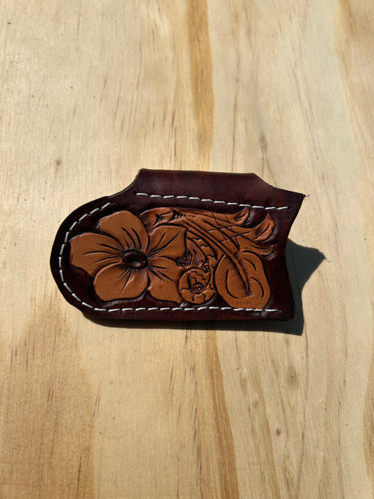 Floral Sideways Knife