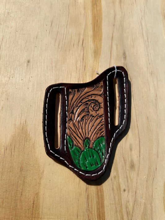 Cacti tooling small knife sheath
