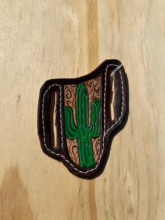Cactus small knife sheath
